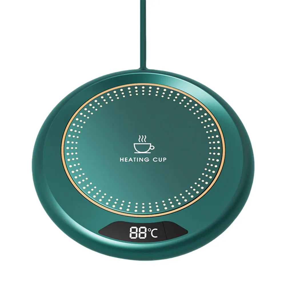 USB Electric Beverage Warmer with 3 Temperature Settings Coffee Warmer Plate Coffee Cup Warmer for Hot Coffee Tea and Milk